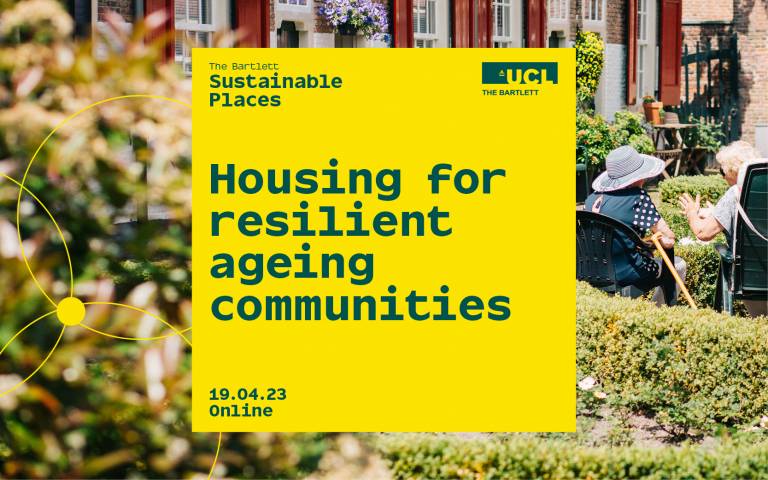 TEXT: Sustainable Places: Housing for Resilient Ageing Communities 