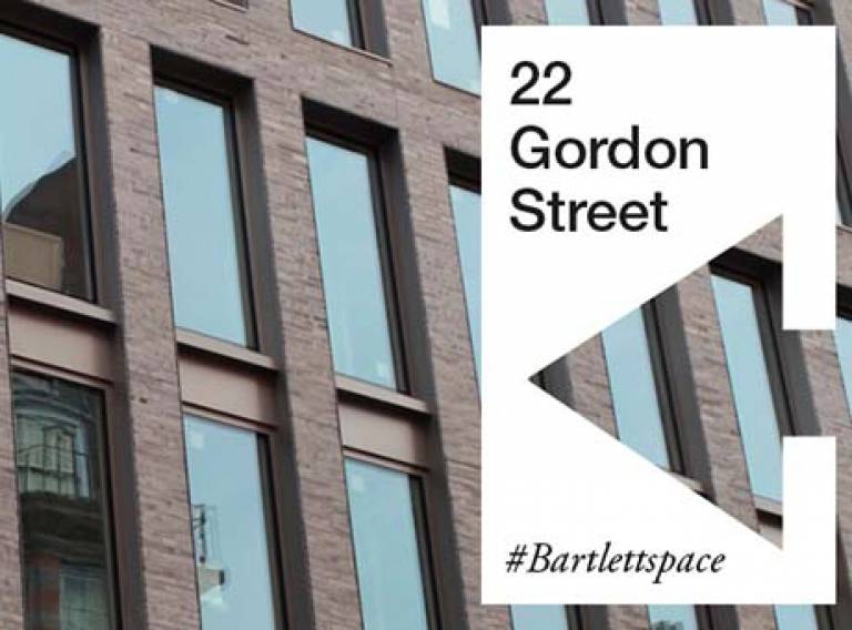 22 Gordon Street #Bartlettspace