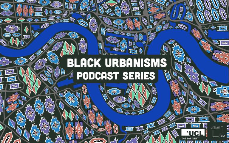 Black Urbanisms podcast series graphic