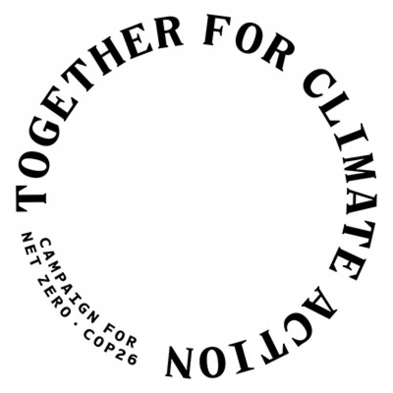 Together for climate action roundel