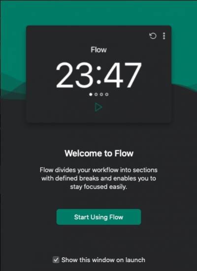 Flow app