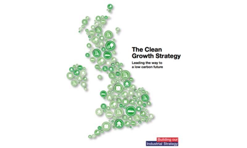 UK Map of The Clean Growth Strategy, The UCL Energy Institute