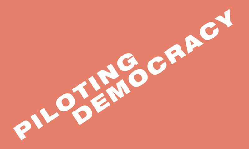 Graphic for Piloting democracy essay