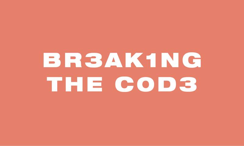 Graphic for Breaking the code essay