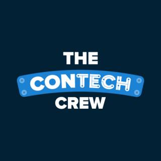 Text: The Contech Crew on a navy background