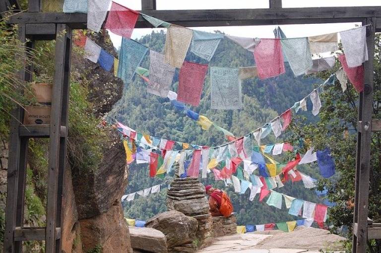 Prayer flags of Bhutan