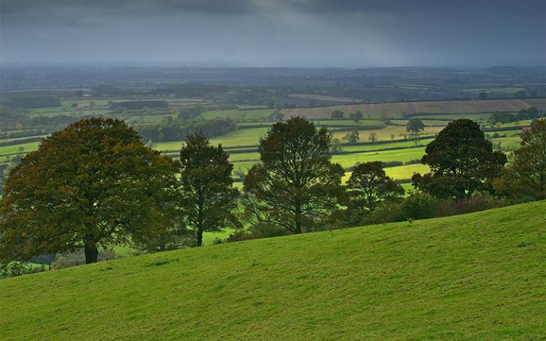 photo of UK countryside 