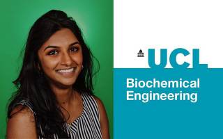 Dhamayanthy Parameswaran and UCL Biochemical Engineering logo