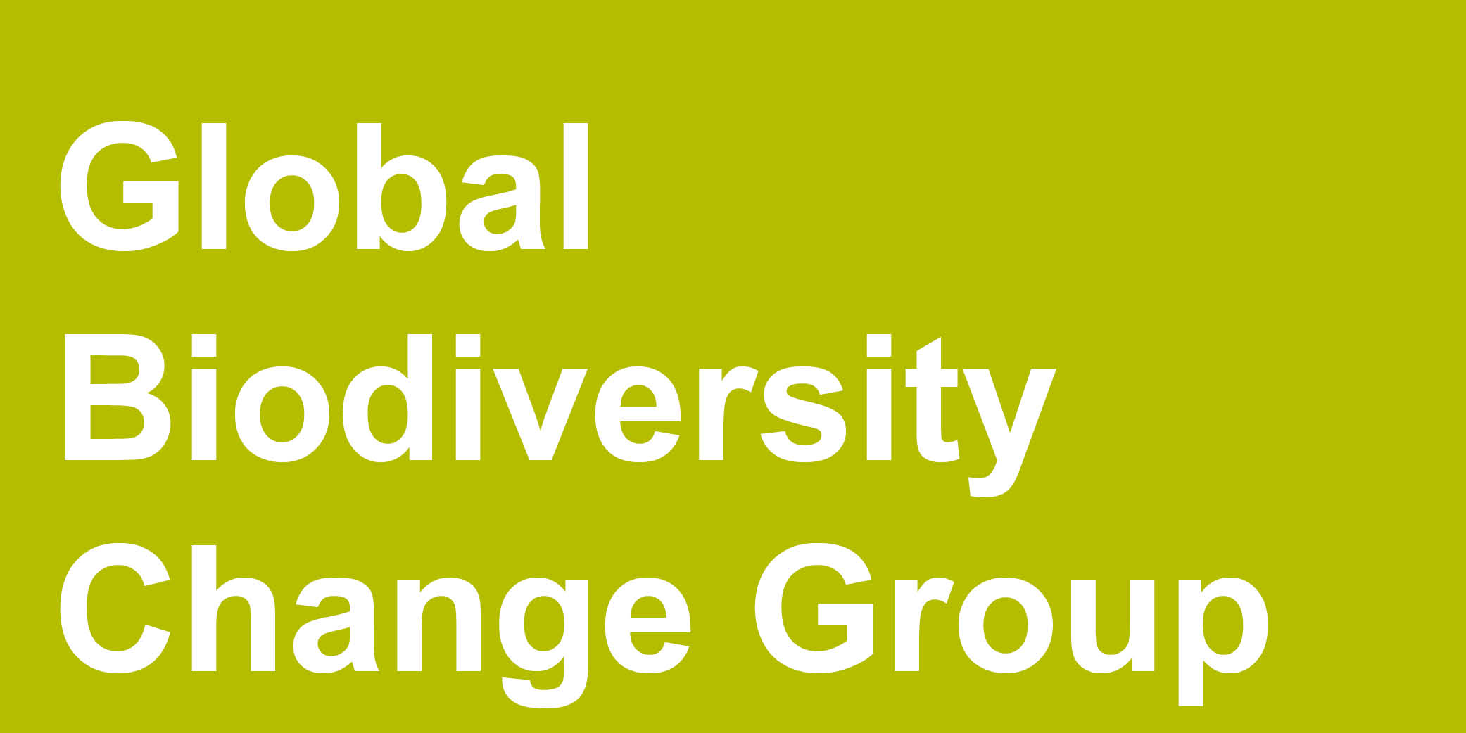 Global Biodiversity Change Group