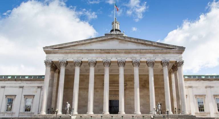 generic image of UCL portico