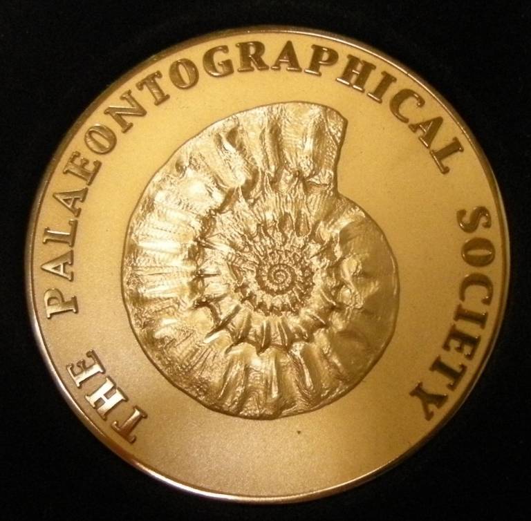 image of the Palaeontographical Society medal