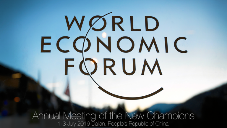 World Economic Forum banner 