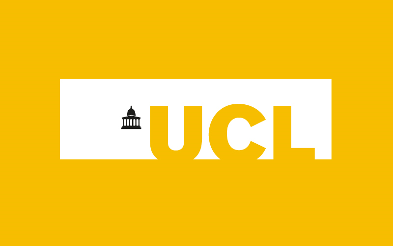 icon UCL logo - white on yellow