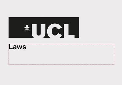 UCL lockup logo Laws
