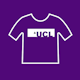 icon UCL t-shirt - purple square