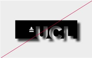 UCL logo - Don't add effects