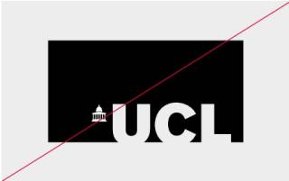 UCL logo - Don't change the shape