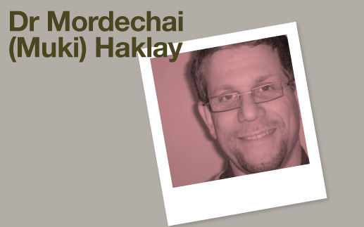 Dr Mordechai (Muki) Haklay