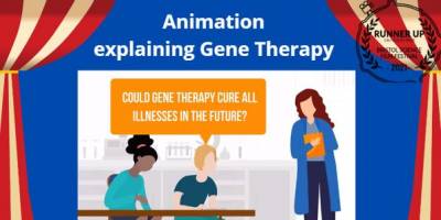 Animation explaining gene therapy