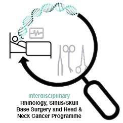 logo text: Interdisciplinary Rhinology, Sinus/Skull Base Surgery and Head & Neck Cancer Programme 