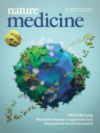 Nature Medicine Cover October 2019