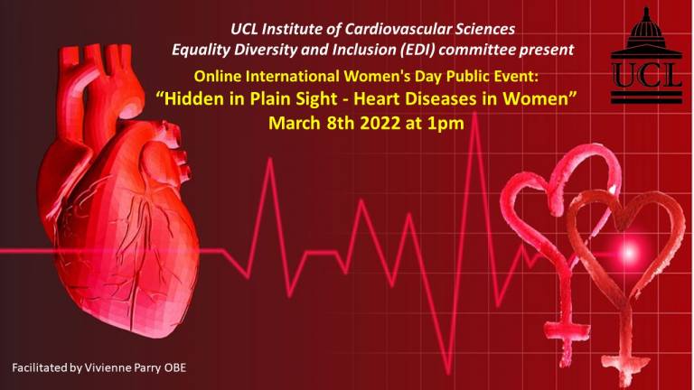 an image of a heart and information for the event