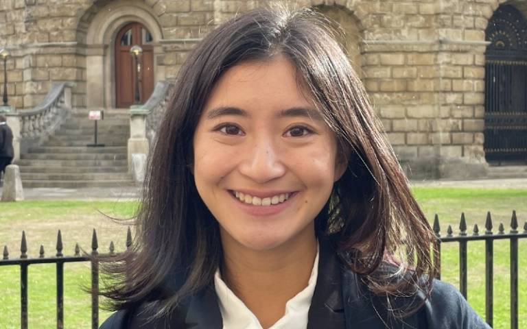 A portrait image of UCL BEAMS alumni Kylie Yeung.