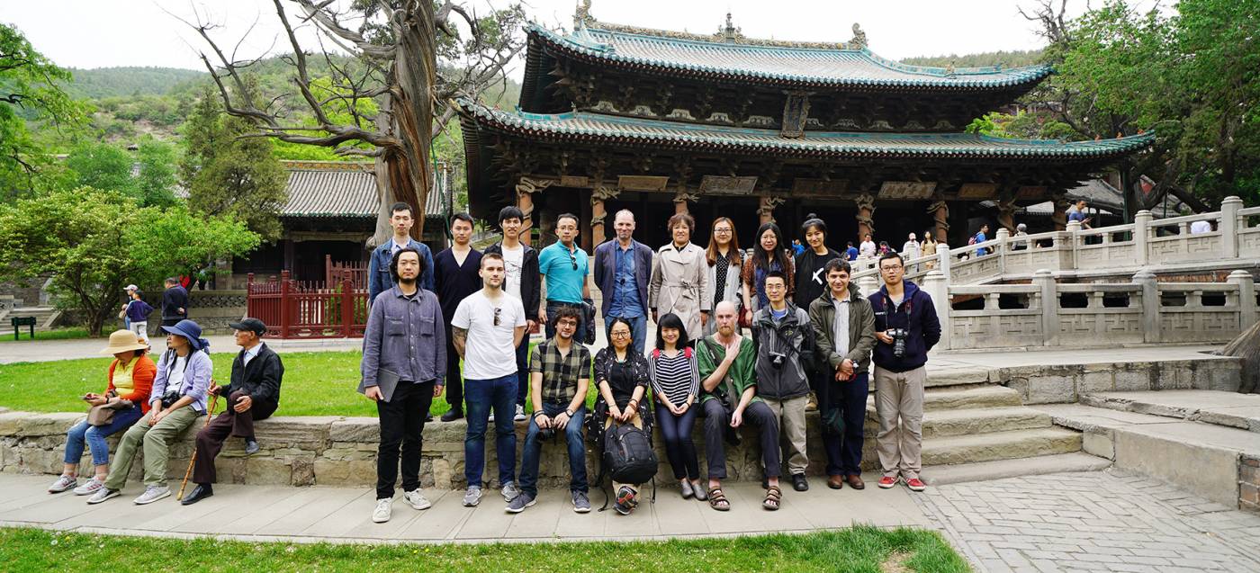 Team at Jinci temple