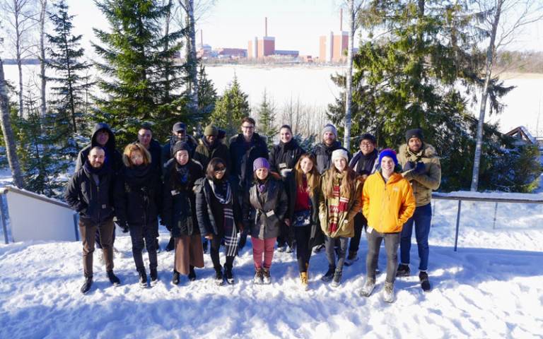 Global Management of Natural Resources students visit Olkiluoto, Finland