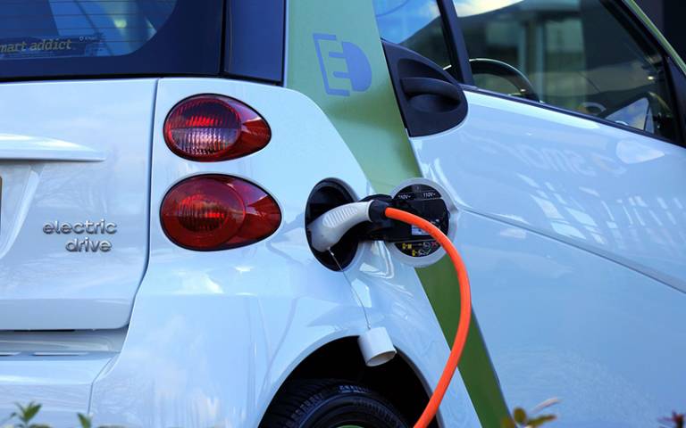 Image of an electric car