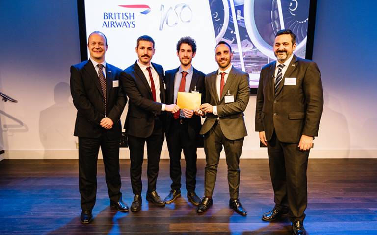 UCL winner of the BA Fuel competition