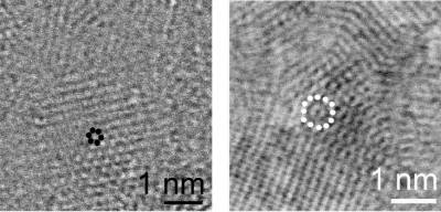 Nanosize diaphite with 6 and 12-fold symmetries