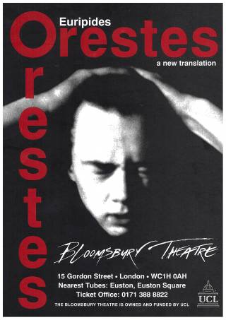 1998 Orestes poster front
