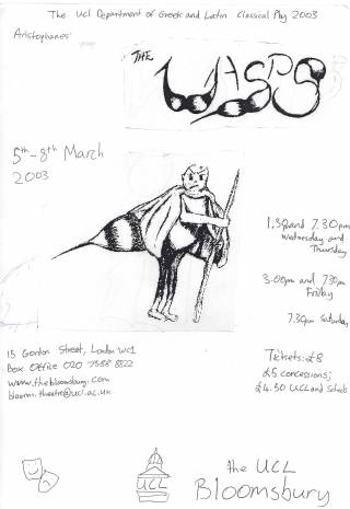 2003 Wasps poster design
