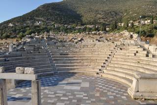 Stone-built theatre at Messene