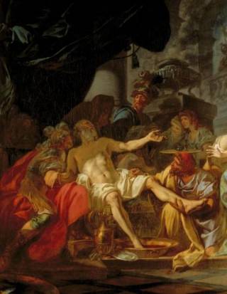 The death of Seneca Jacques, Louis David 1748, Paris- 1825, Brussels