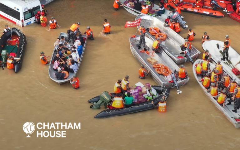Chatham House climate risk assessment 2021 front cover