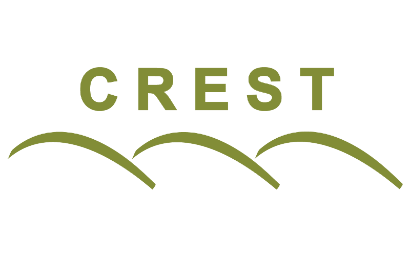 Crest logo teaser image green