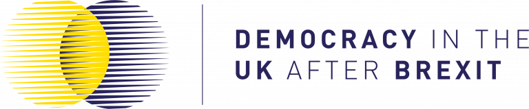 Democracy in the UK after Brexit logo