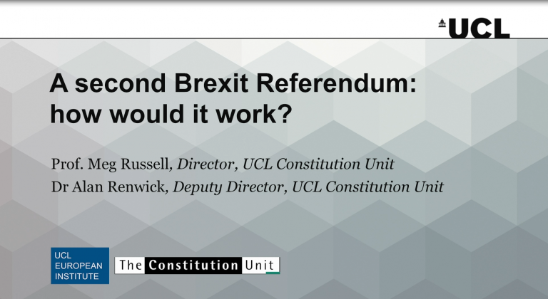 A second Brexit Referendum: how would it work? video