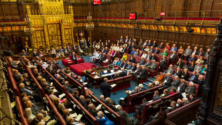 The House of Lords in 2019.