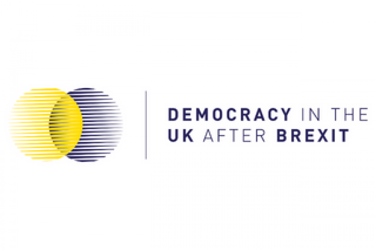 Logo: Democracy in the UK after Brexit