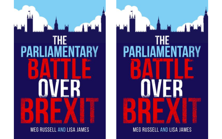 The cover of the book: The Parliamentary Battle Over Brexit