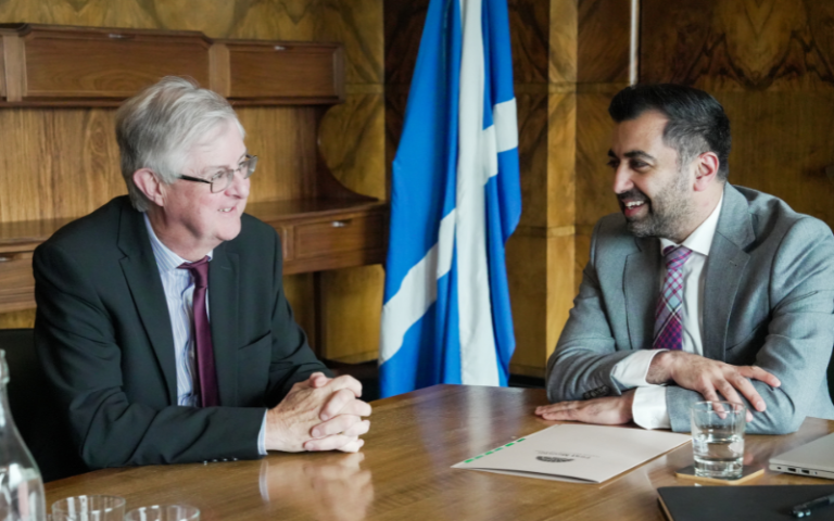 First Minister Humza Yousaf meeting with Welsh counterpart Mark Drakeford