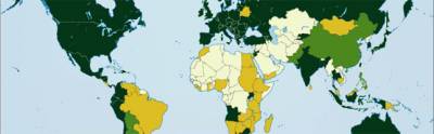 Privacy International's World Map of FOI laws