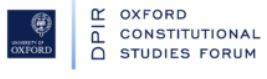 Oxford Constitutional Studies Forum