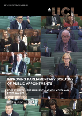 Improving Parliamentary Scrutiny of Public Appointments