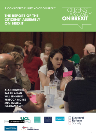 The Report on the Citizens' Assembly on Brexit