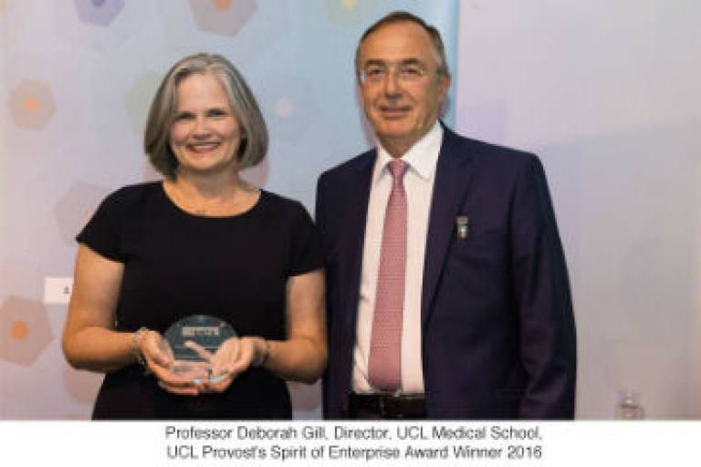 Professor Deborah Gill wins Provost's Spirit of Enterprise Award