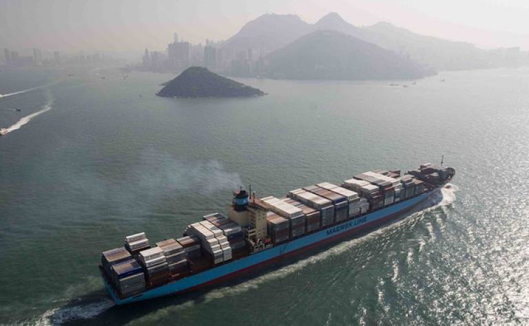 Hong Kong shipping image